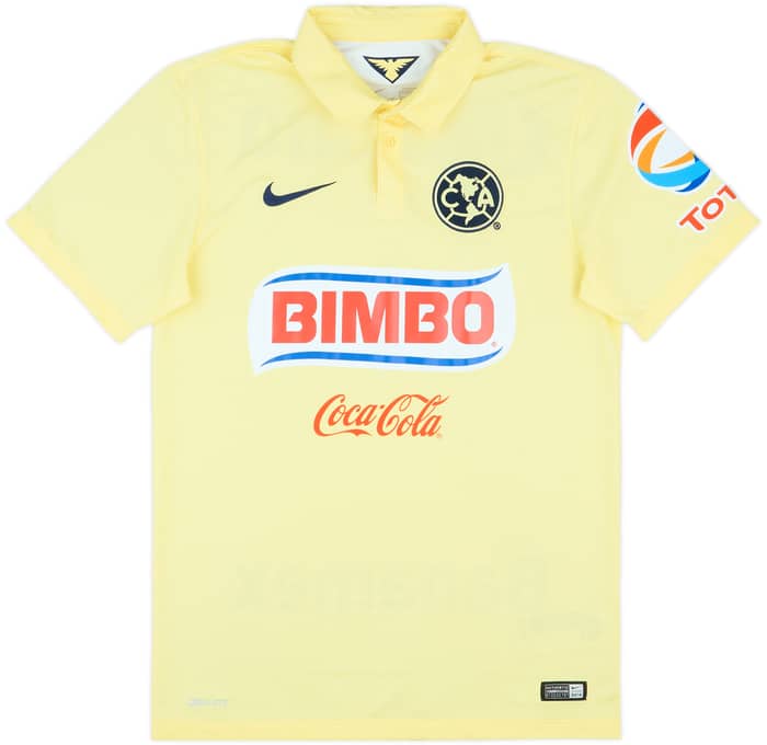 2014-15 Club America Home Shirt - 9/10 - (S)