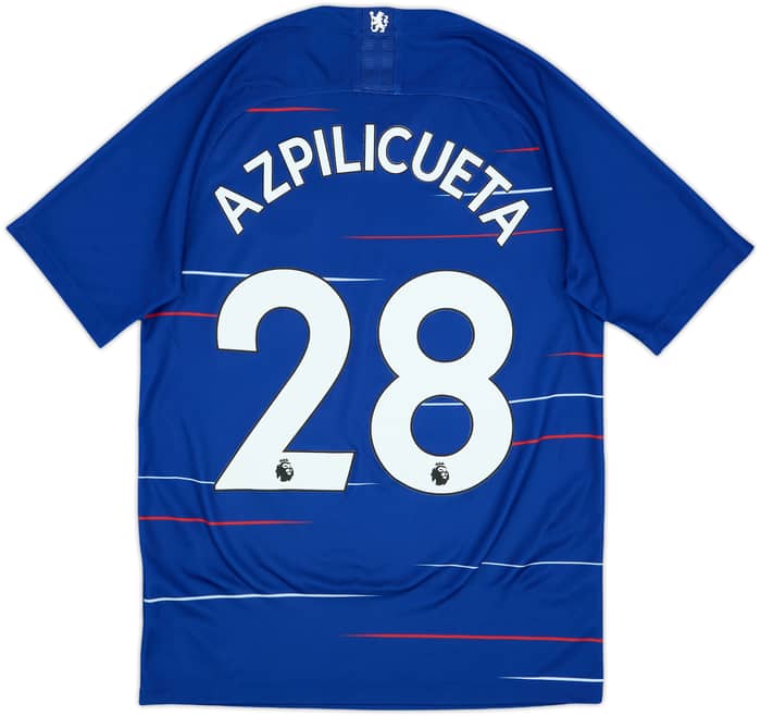 2018-19 Chelsea Home Shirt Azpilicueta #28 - 9/10 - (S)