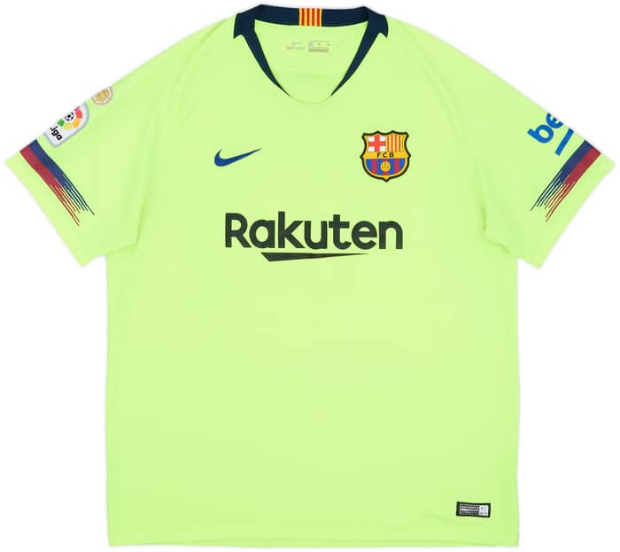2018-19 Barcelona Away Shirt Messi #10 - 8/10 - (XL)