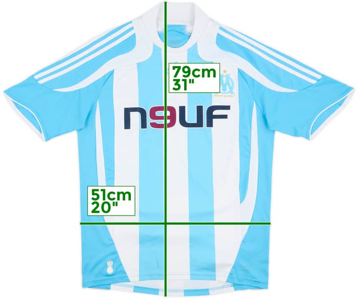 2007-08 Olympique Marseille Away Shirt - 5/10 - (M)