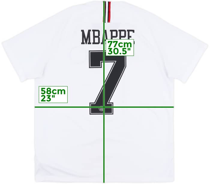 2018-19 Paris Saint-Germain Fourth Shirt Mbappe #7 - 6/10 - (XL)