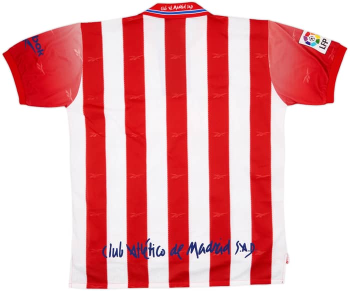 1998-99 Atletico Madrid Home Shirt (L)