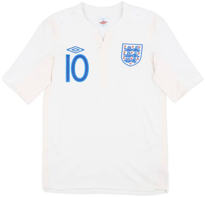2010-11 England Home Shirt Rooney #10 - 5/10 - (XS)