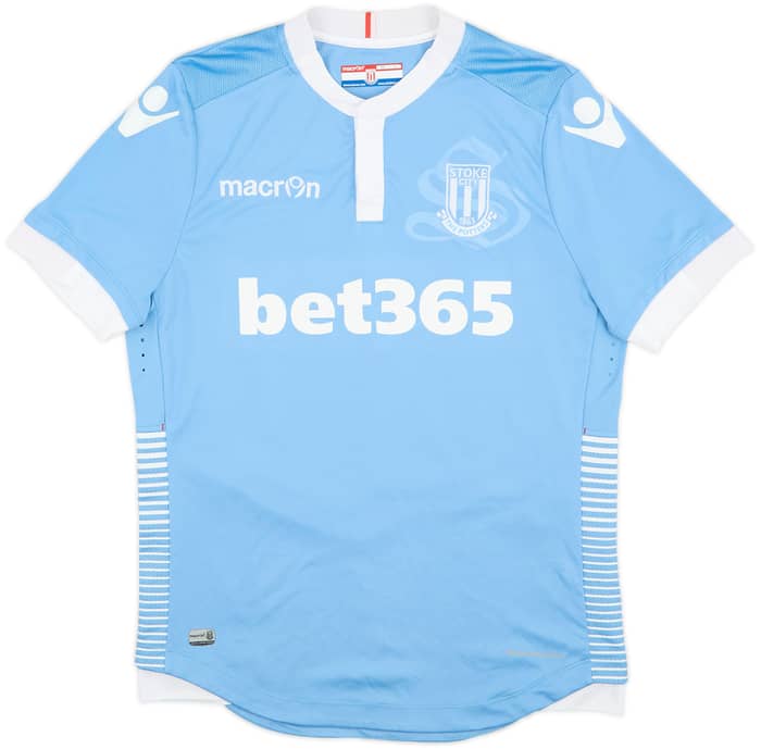 2016-17 Stoke City Away Shirt Crouch #25 - 8/10 - (S)