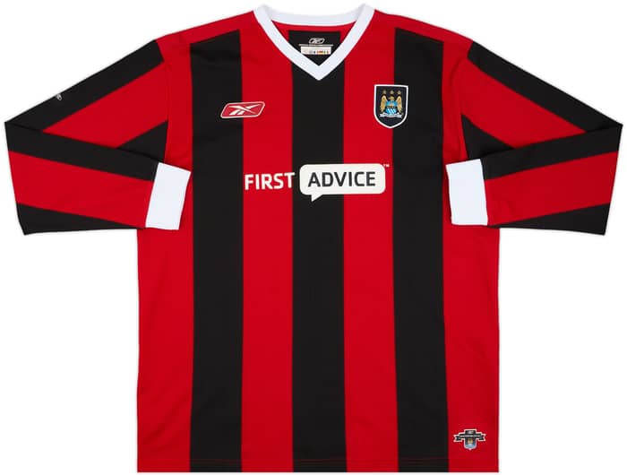 2003-04 Manchester City Away L/S Shirt Anelka #39 - 9/10 - (XL)