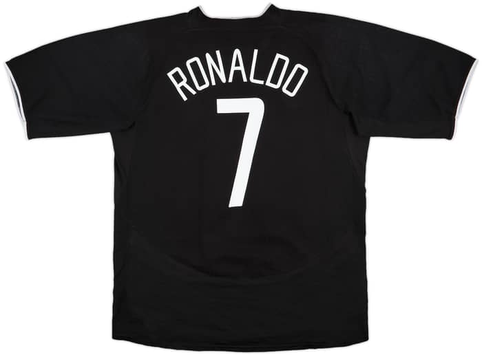 2003-05 Manchester United Away Shirt Ronaldo #7 - 6/10 - (L)