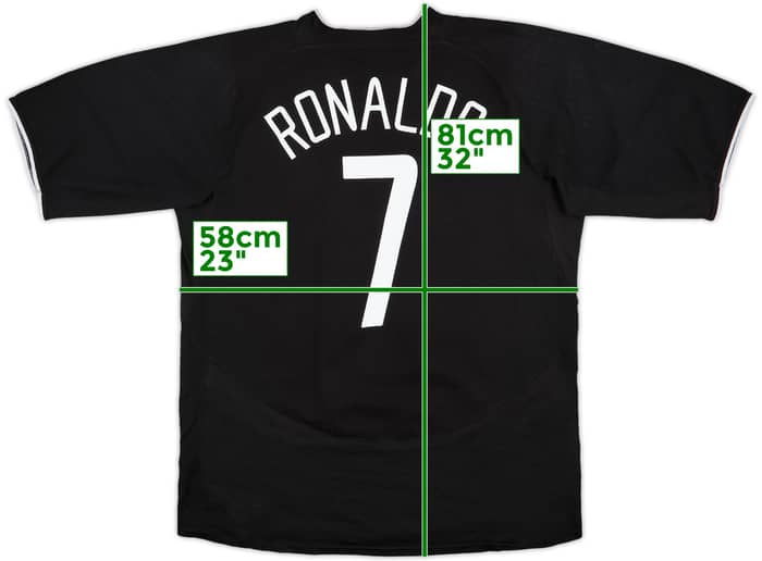 2003-05 Manchester United Away Shirt Ronaldo #7 - 6/10 - (L)