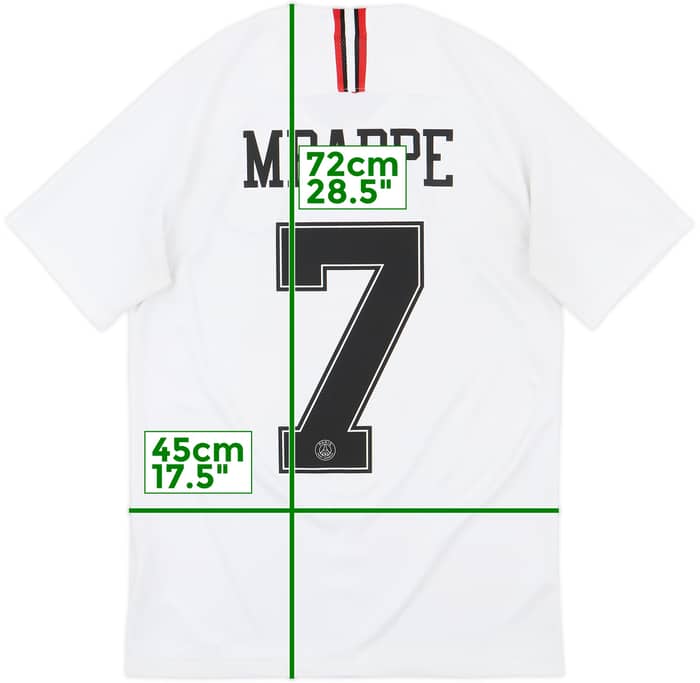 2018-19 Paris Saint-Germain Fourth Shirt Mbappe #7 - 9/10 - (S)