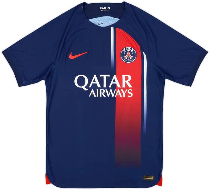 2023-24 Paris Saint-Germain Authentic Home Shirt - 6/10 - (S)