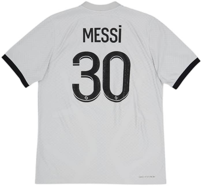 2022-23 Paris Saint-Germain Authentic Away Shirt Messi #30 - 10/10 - (M)