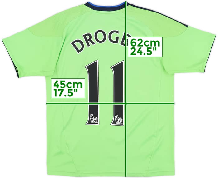 2010-11 Chelsea Third Shirt Drogba #11 - 6/10 - (L.Boys)