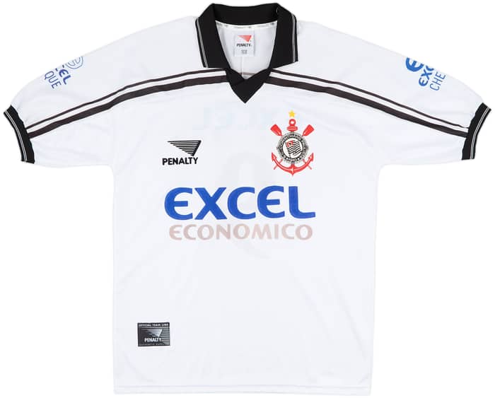1998 Corinthians Home Shirt #9 - 10/10 - (XL)