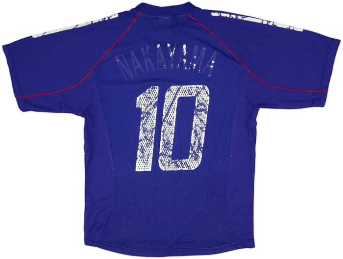 2002-04 Japan Home Shirt Nakamura #10 - 3/10 - (M)