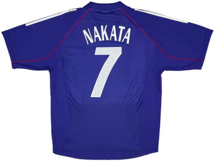 2002-04 Japan Home Shirt Nakata #7 (L)