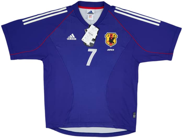 2002-04 Japan Home Shirt Nakata #7 (L)