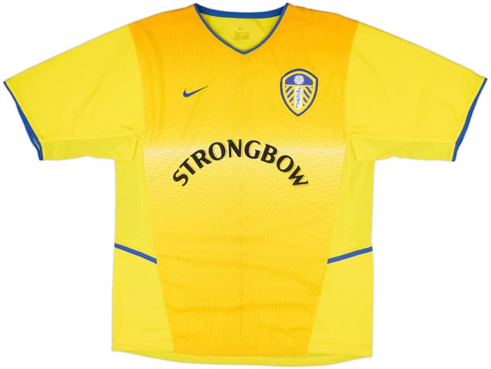 2002-03 Leeds United Away Shirt Radebe #5 - 8/10 - (M)