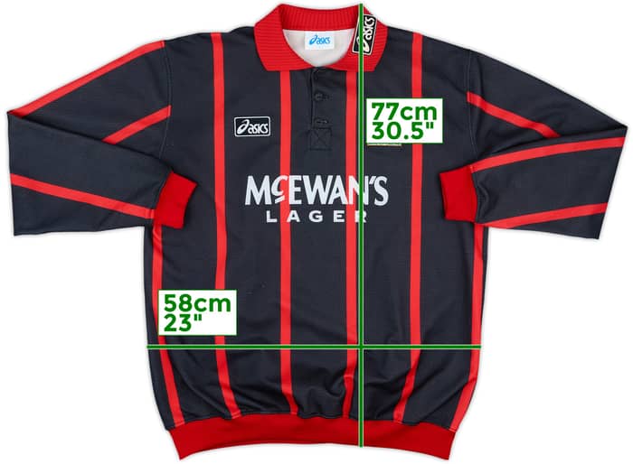 1994-95 Blackburn Asics Drill Top - 9/10 - (L)