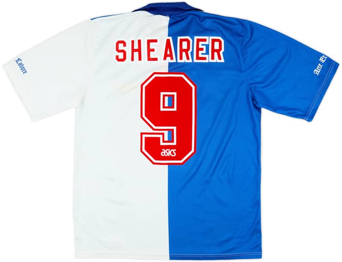 1994-95 Blackburn Rovers 'Champions' Home Shirt Shearer #9 - 7/10 - (L)