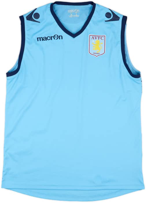 2013-14 Aston Villa Macron Training Vest - 9/10 - (S)