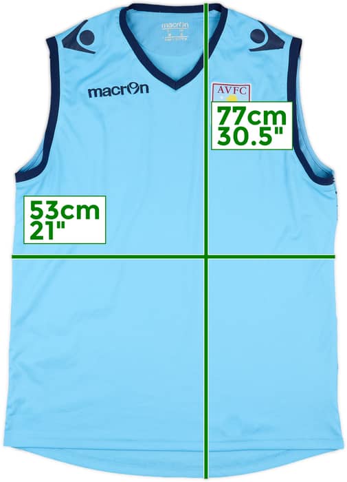 2013-14 Aston Villa Macron Training Vest - 9/10 - (S)