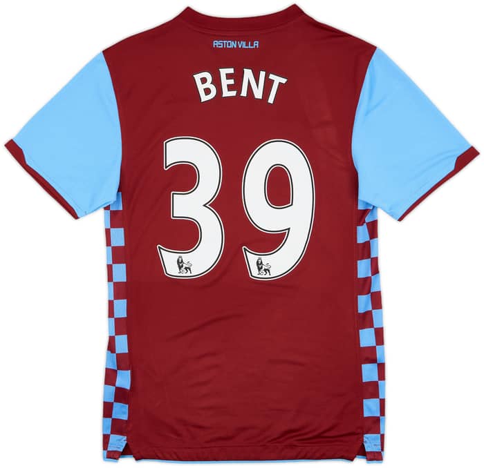 2010-11 Aston Villa Home Shirt Bent #39 - 8/10 - (S)