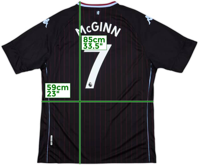 2020-21 Aston Villa Away Shirt McGinn #7 (3XL)