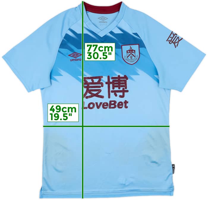 2019-20 Burnley Away Shirt - 7/10 - (M)