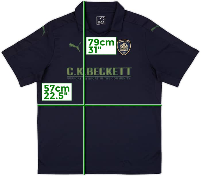 2016-17 Barnsley Away Shirt - 4/10 - (XL)