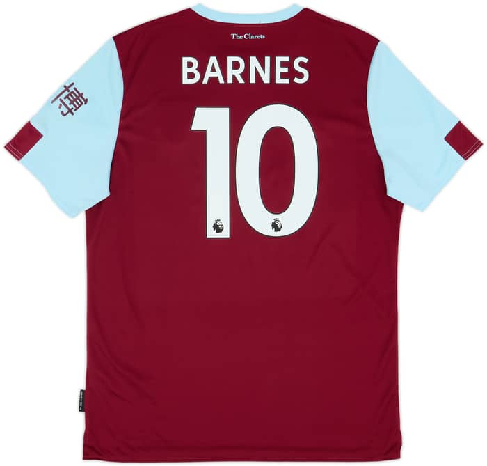 2019-20 Burnley Home Shirt Barnes #10 - 9/10 - (XL)