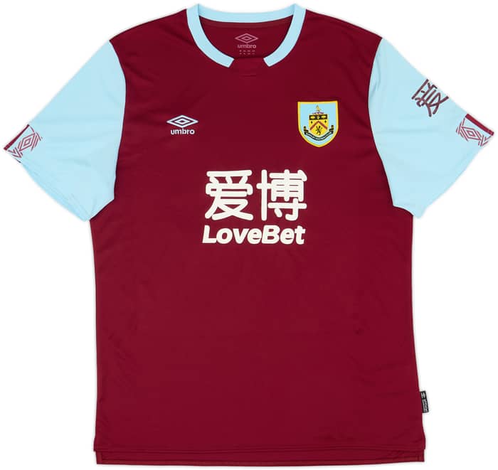 2019-20 Burnley Home Shirt Barnes #10 - 9/10 - (XL)