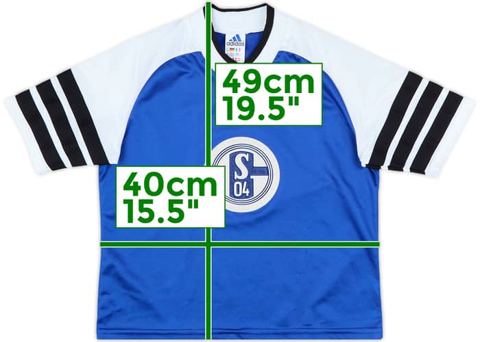 1998-99 Schalke adidas Training Shirt - 6/10 - (S.Boys)