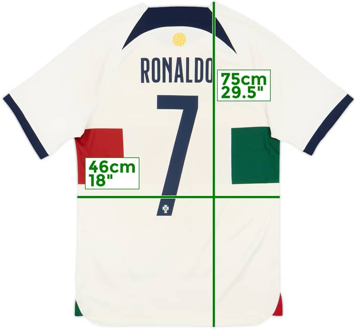 2022-24 Portugal Away Shirt Ronaldo #7 - 6/10 - (S)