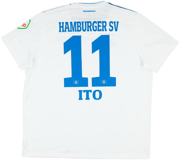 2018-19 Hamburger SV Signed Home Shirt Ito #11 - 6/10 - (XXL)