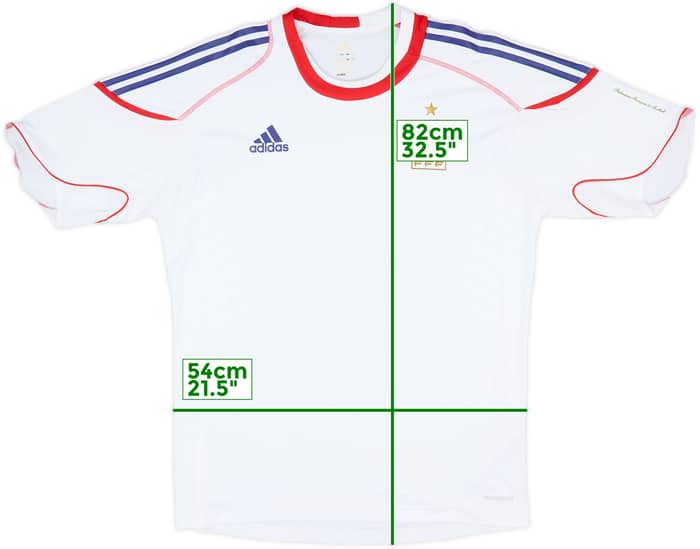 2010-11 France adidas Training Shirt - 7/10 - (L/XL)