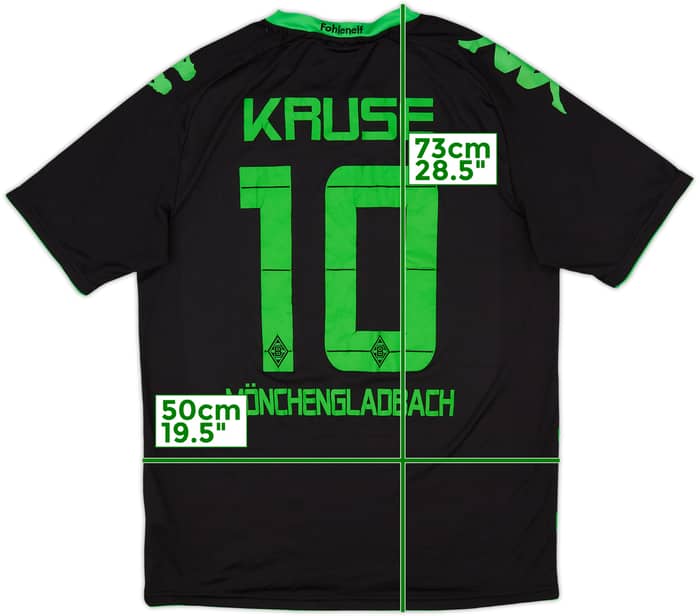 2013-14 Borussia Monchengladbach Third Shirt Kruse #10 - 8/10 - (M)