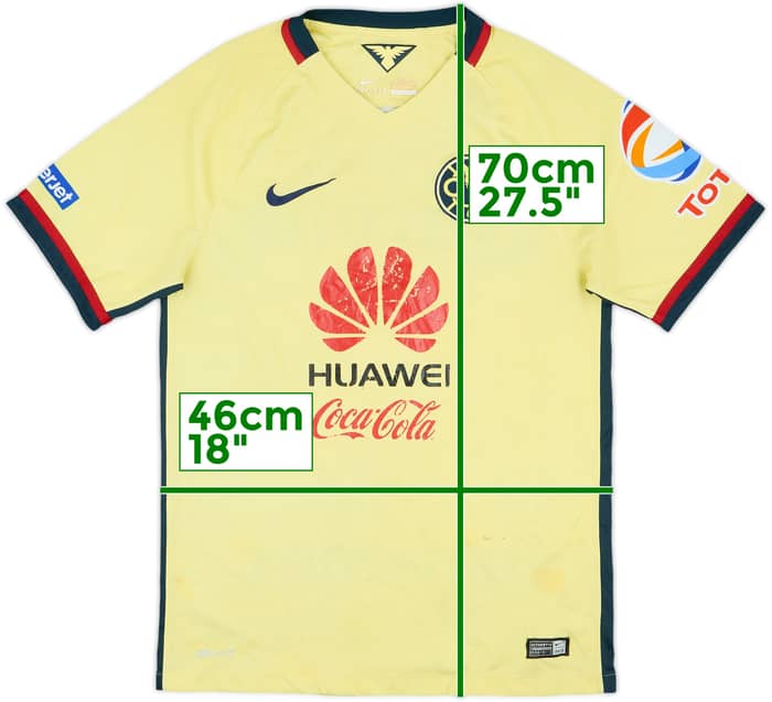 2015 Club America Home Shirt - 4/10 - (S)
