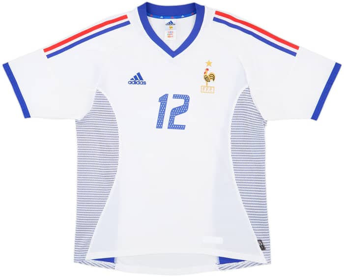 2002-04 France Away Shirt Henry #12 - 8/10 - (M)