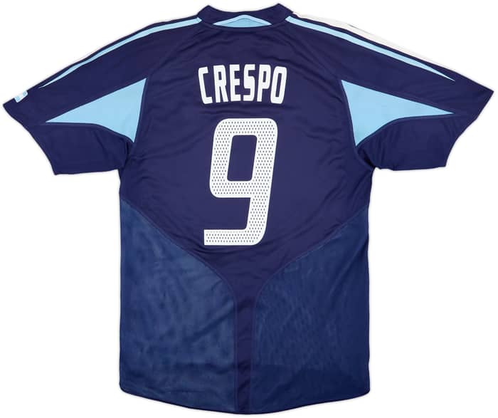 2004-05 Argentina Away Shirt Crespo #9 - 8/10 - (M)
