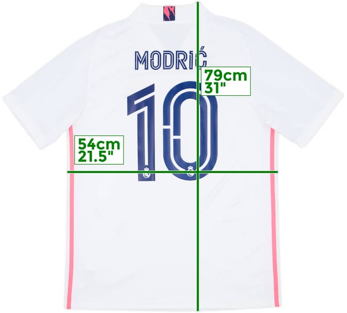2020-21 Real Madrid Home Shirt Modric #10 - 10/10 - (L)