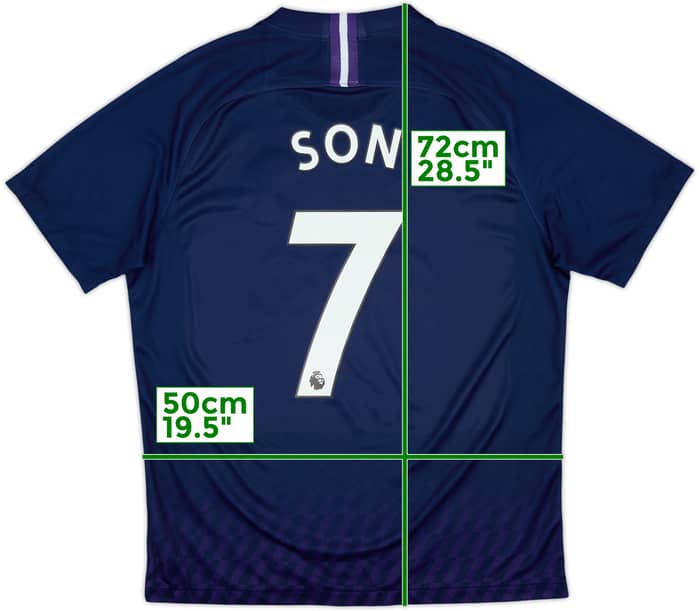 2019-20 Tottenham Away Shirt Son #7 - 7/10 - (L)