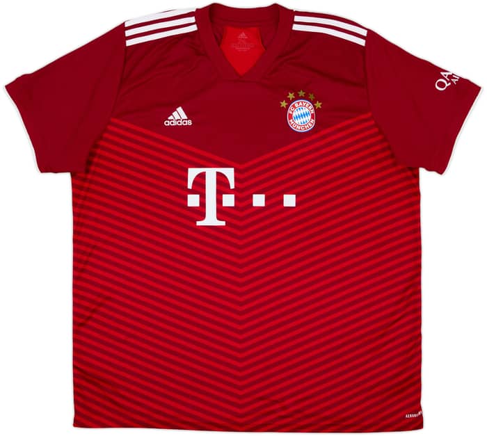 2021-22 Bayern Munich Home Shirt Davies #19 - 7/10 - (XXL)