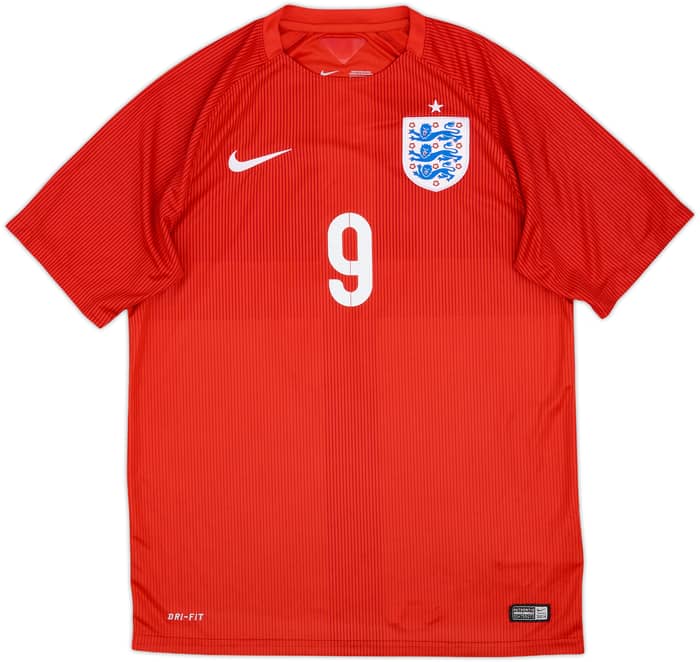 2014-15 England Away Shirt Sturridge #9 - 9/10 - (M)
