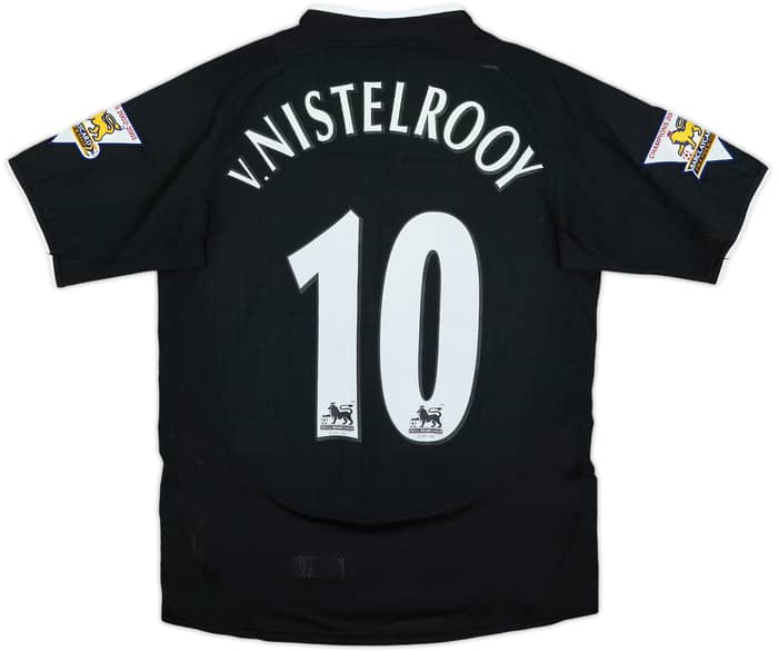 2003-05 Manchester United Away Shirt v.Nistelrooy #10 - 5/10 - (M.Boys)