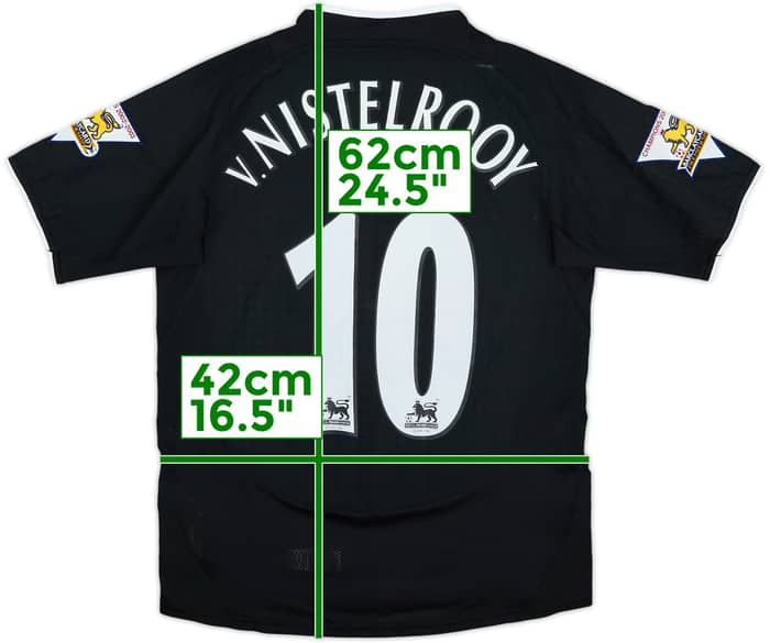 2003-05 Manchester United Away Shirt v.Nistelrooy #10 - 5/10 - (M.Boys)