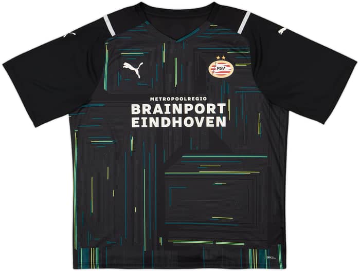 2021-22 PSV Authentic GK S/S Shirt - 8/10 - (XXL)