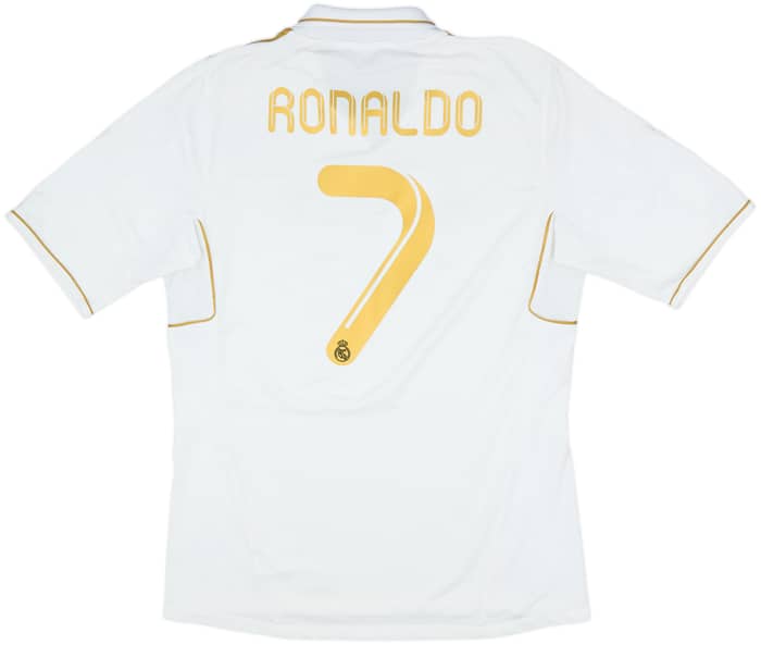 2011-12 Real Madrid Home Shirt Ronaldo #7 - 8/10 - (L)