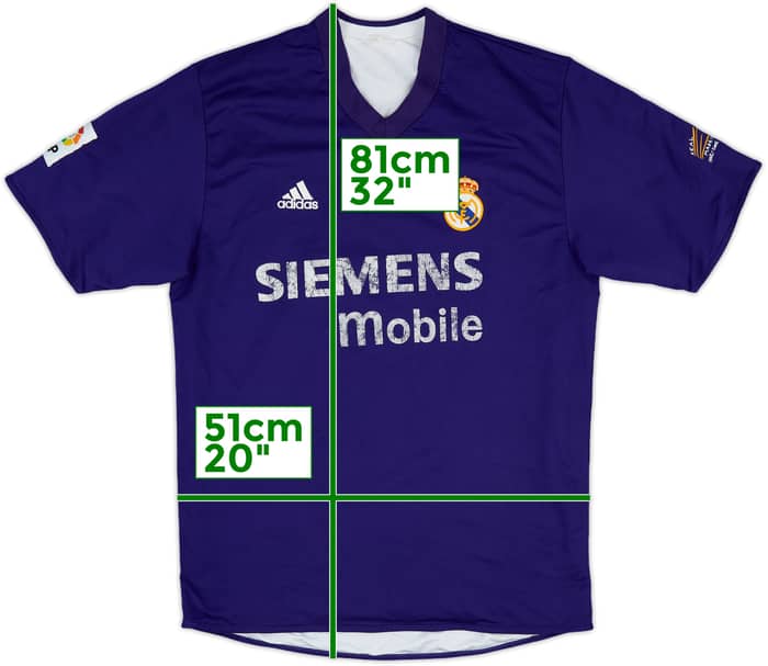 2002-03 Real Madrid Centenary Third Shirt - 5/10 - (L)