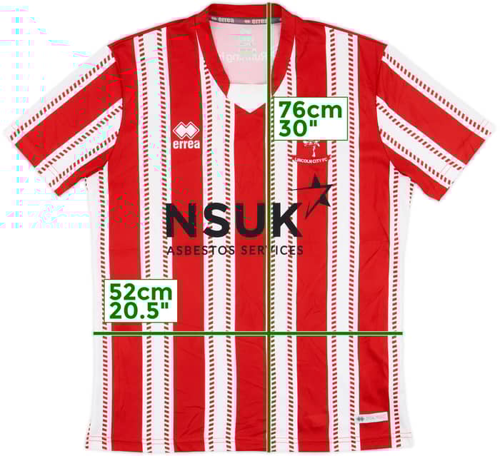 2018-19 Lincoln City Home Shirt - 9/10 - (L)