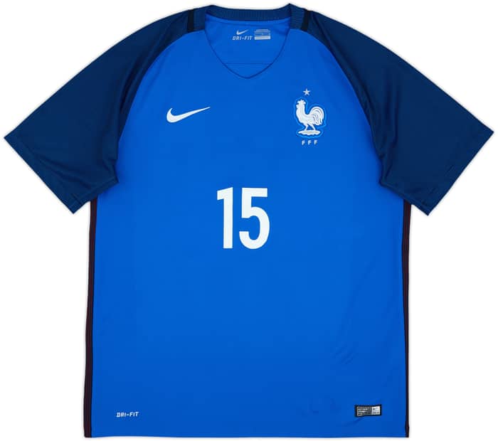 2016-17 France Home Shirt Pogba #15 - 10/10 - (L)
