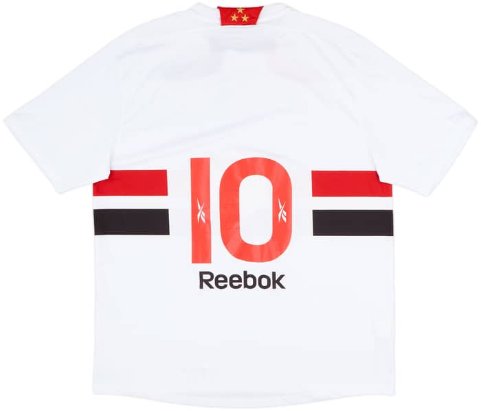 2010 Sao Paulo Home Shirt #10 - 9/10 - (L)